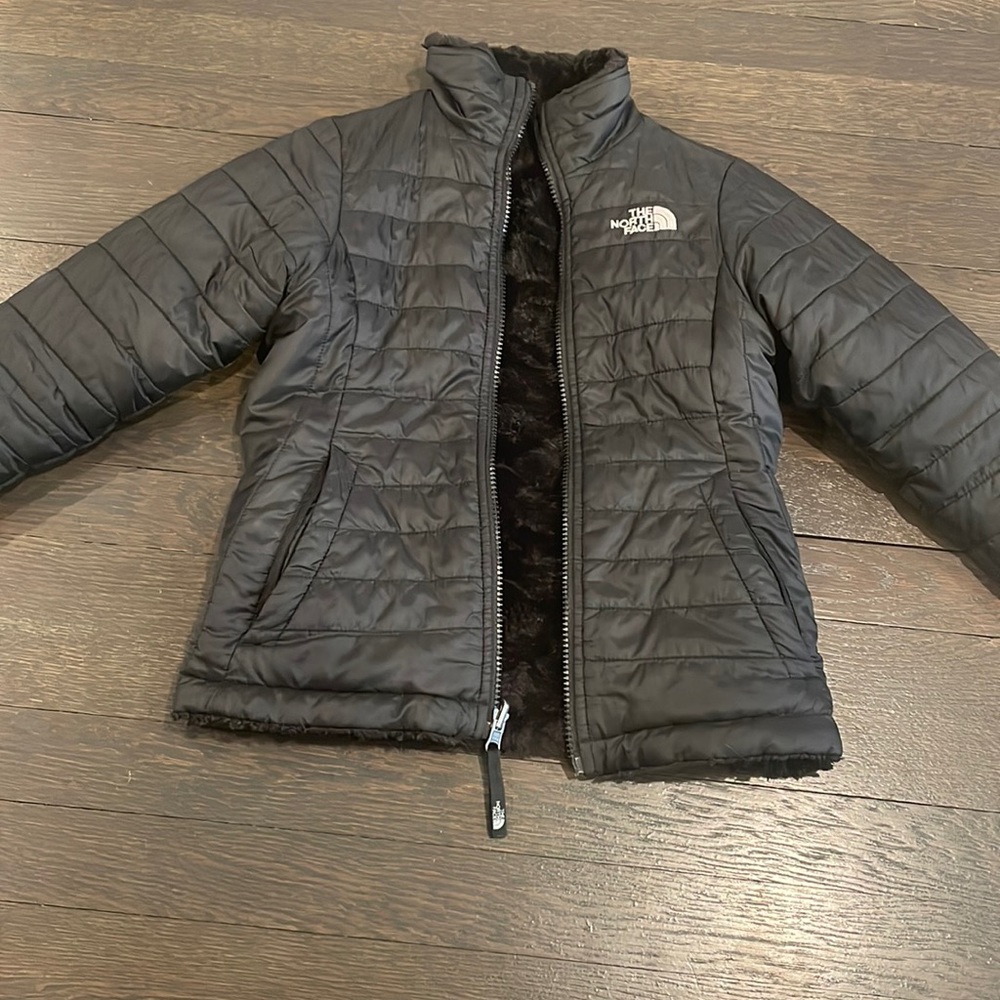 Black North Face Kids Jacket